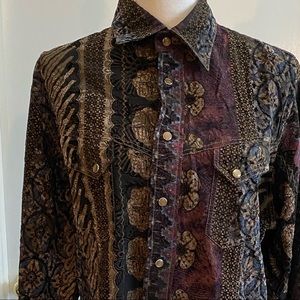 Georg Roth Los Angeles Velvet Detailed Shirt
